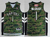 Men's Toronto Raptors #1 Tracy McGrady Revolution 30 Swingman Camo Jersey,baseball caps,new era cap wholesale,wholesale hats